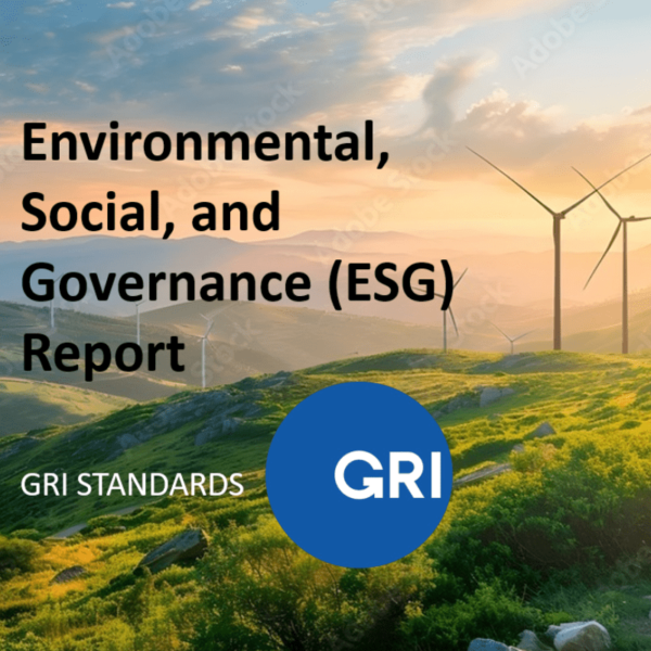 Sustainability & ESG Report Template (GRI) image